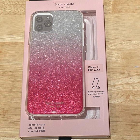 Kate Spade Accessories Kate Spade Glitter Ombr Iphone 1 Pro Max Case Poshmark